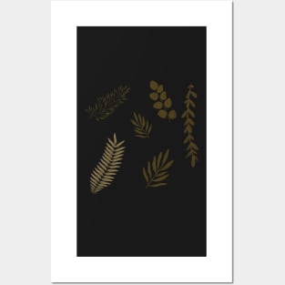 Boho Plants Watercolor Pack Posters and Art